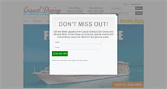 Desktop Screenshot of casual-dine.com